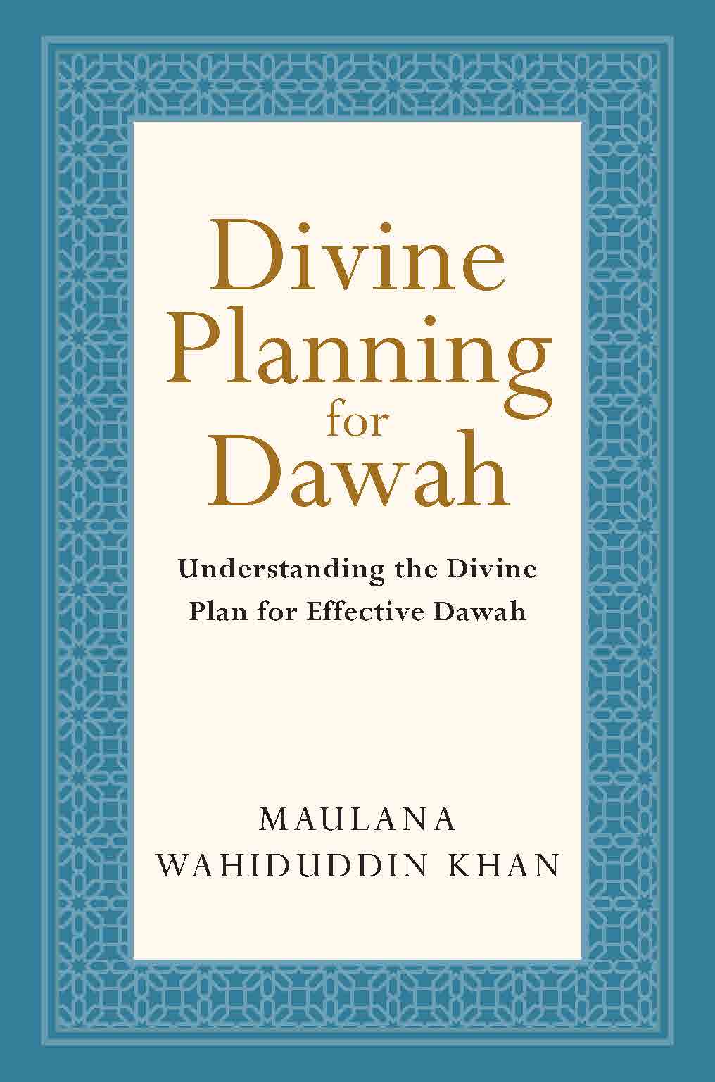 DIVINE PLANNING FOR DAWAH COVER PAGE