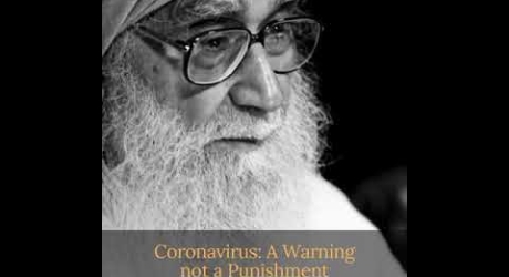 Embedded thumbnail for Coronavirus, A Warning not a punishment